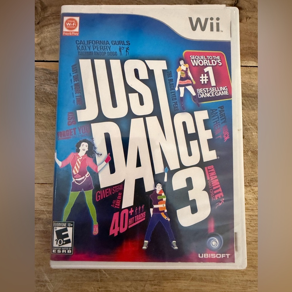 Just Dance 3 Video Game - White Cover